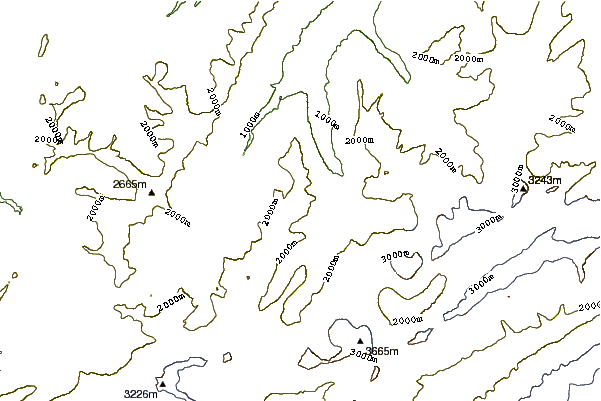 Mountain peaks around First (Kandersteg)