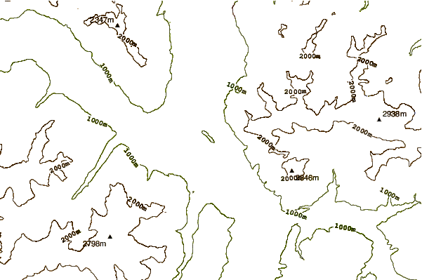 Mountain peaks around Fläscherberg