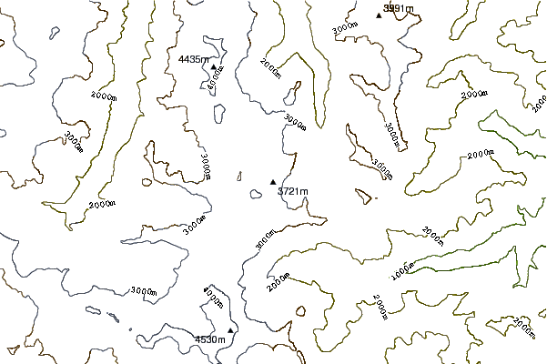 Mountain peaks around Fluchthorn (Saastal)