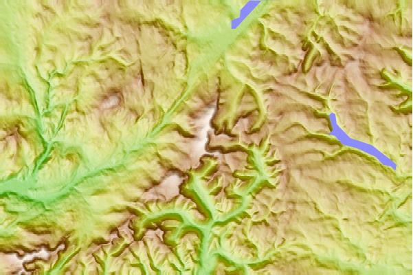 Surf breaks located close to Foel Hafod-fynydd
