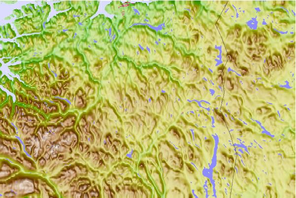 Surf breaks located close to Forollhogna