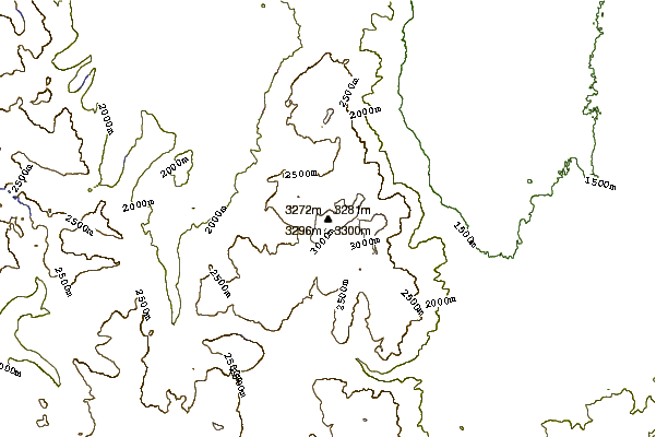 Mountain peaks around Freel Peak