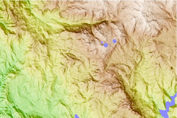 Surf breaks located close to Fresno Dome