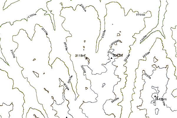 Mountain peaks around Frilihorn