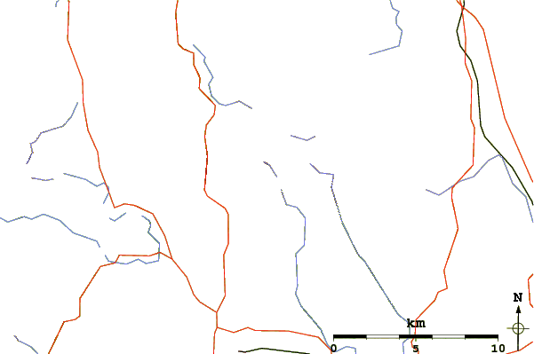 Roads and rivers around Froswick