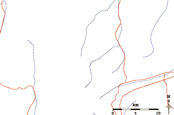 Roads and rivers around Frunthorn