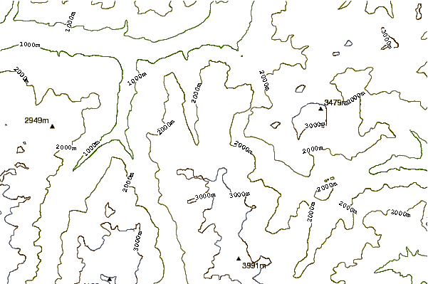 Mountain peaks around Galehorn