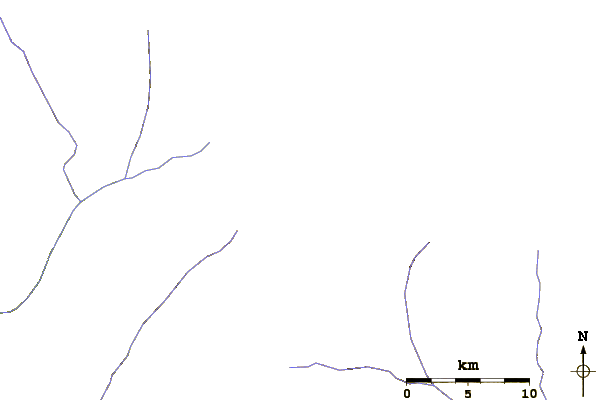 Roads and rivers around Gangkar Punsum