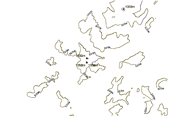 Mountain peaks around Garnedd Ugain