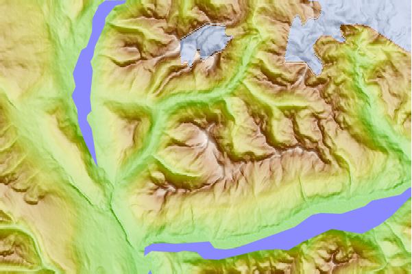 Surf breaks located close to Garnet Peak