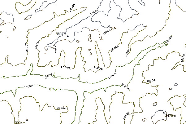 Mountain peaks around Gärsthorn