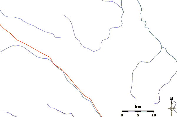 Roads and rivers around Gayolesten