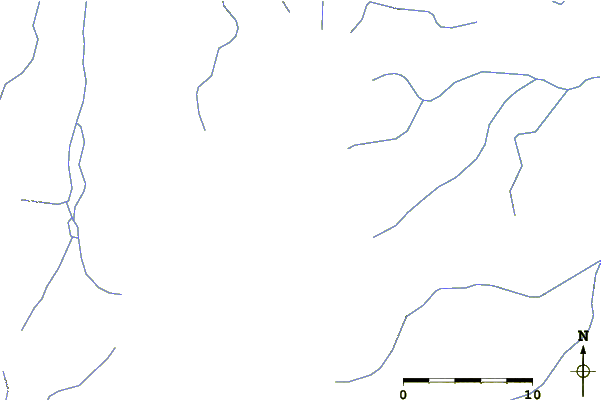 Roads and rivers around Geladaindong Peak