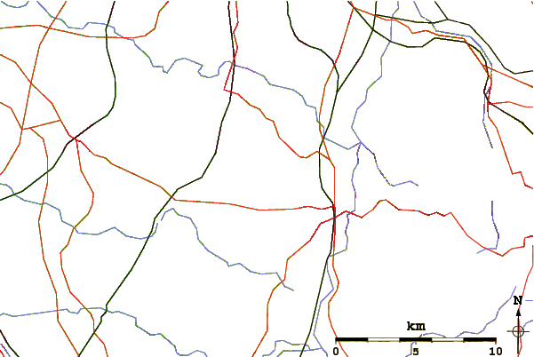 Roads and rivers around Geology of Alderley Edge