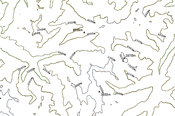 Mountain peaks around Giglistock