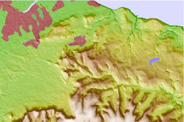 Surf breaks located close to Gisborough Moor