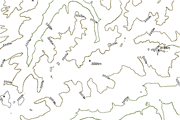 Mountain peaks around Glarner Vorab