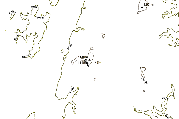 Mountain peaks around Glastenbury Mountain