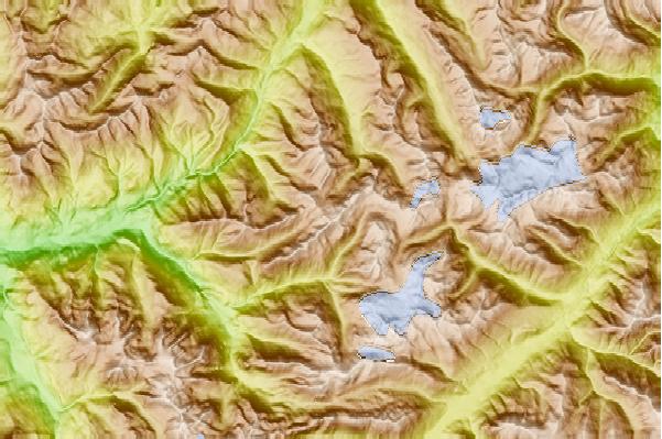 Surf breaks located close to Gletscher Ducan