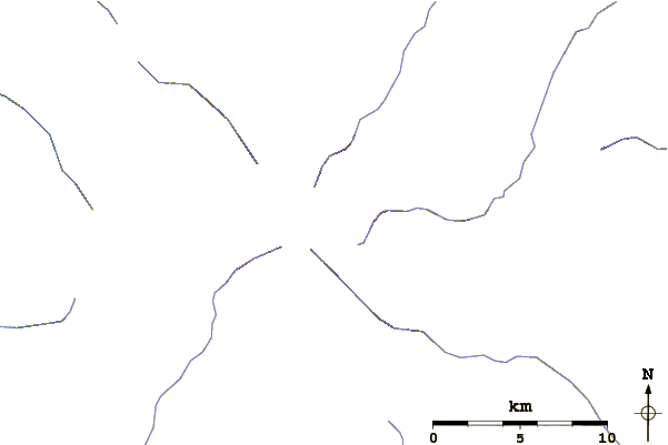 Roads and rivers around Goat Rocks