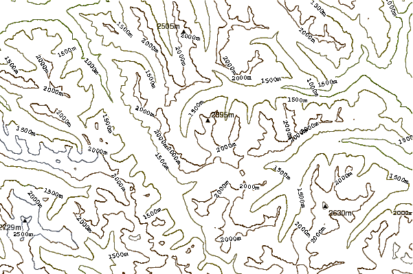 Mountain peaks around Golden Horn