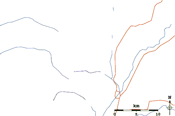 Roads and rivers around Grand Teton