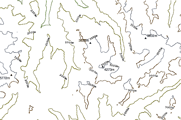 Mountain peaks around Grande Aiguille