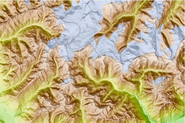 Surf breaks located close to Grawand