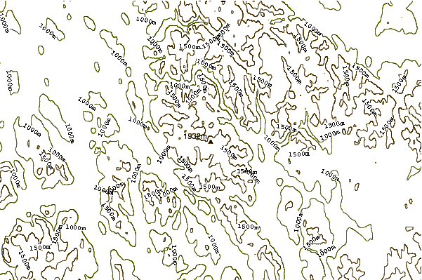 Mountain peaks around Gray Peak (Yukon)