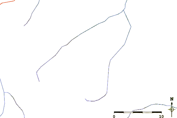 Roads and rivers around Gray Wolf Ridge