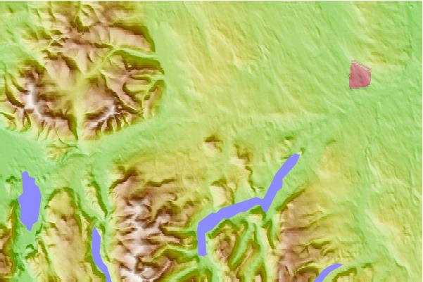 Surf breaks located close to Great Mell Fell