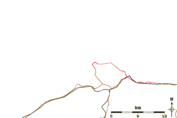 Roads and rivers around Great Orme