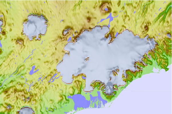 Surf breaks located close to Grímsvötn or Grimsvotn