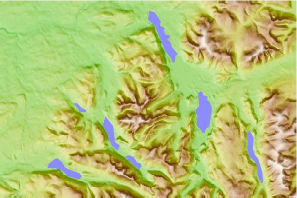 Surf breaks located close to Grisedale Pike