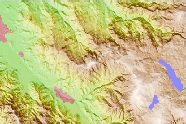 Surf breaks located close to Grizzly Peak