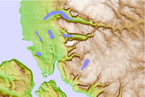 Surf breaks located close to Gros Morne