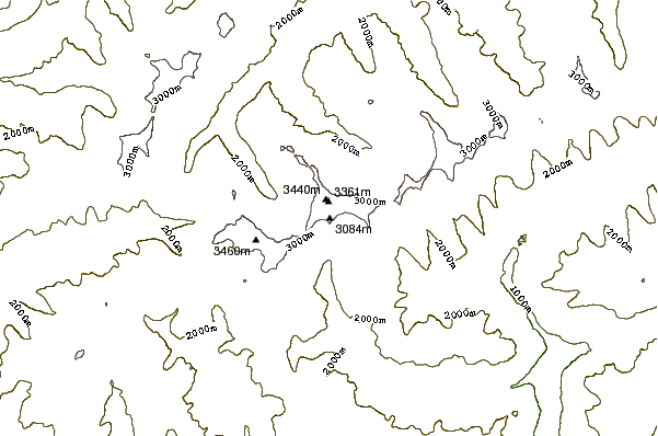 Mountain peaks around Groser Moseler