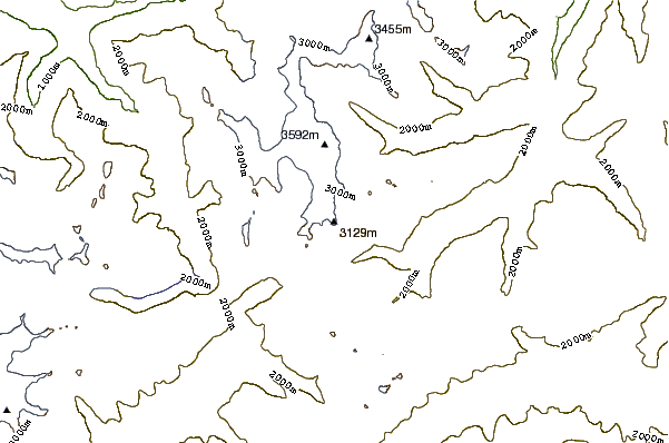 Mountain peaks around Gross Bielenhorn