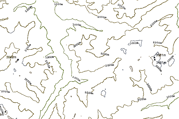 Mountain peaks around Gross Windgällen