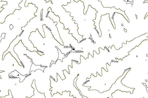 Mountain peaks around Großer Löffler