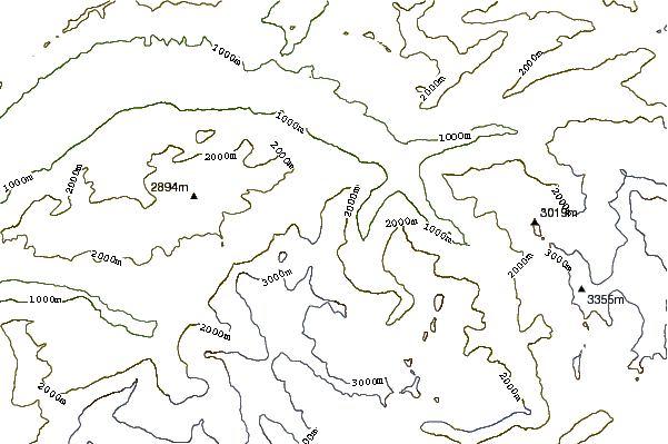 Mountain peaks around Grosses Engelhorn