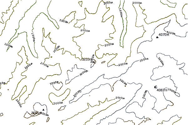 Mountain peaks around Gspaltenhorn