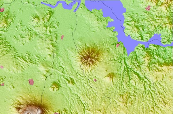 Surf breaks located close to Guazapa (volcano)