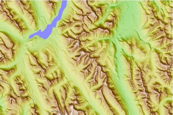 Surf breaks located close to Gusty Peak