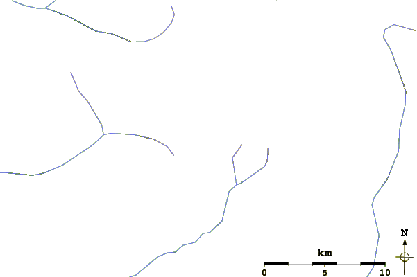 Roads and rivers around HP diatreme