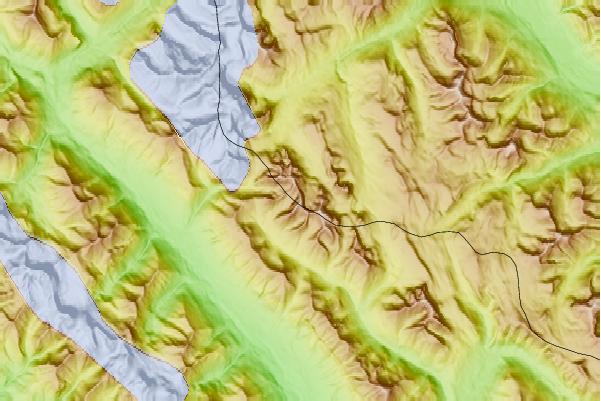 Surf breaks located close to Haiduk Peak