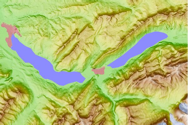 Surf breaks located close to Harder Kulm