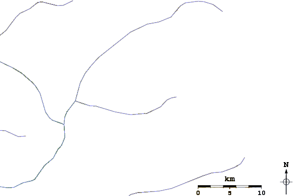 Roads and rivers around Harmukh