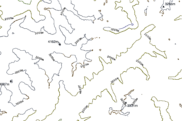 Mountain peaks around Heji Zwächte