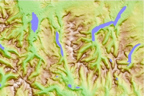 Surf breaks located close to Helvellyn